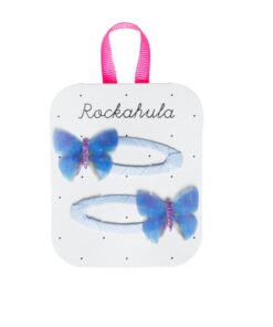 Rockahula kids Blue butterfly clips